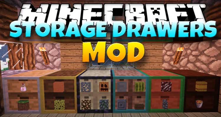 Storage Drawers Mod 1.15.2/1.14.4