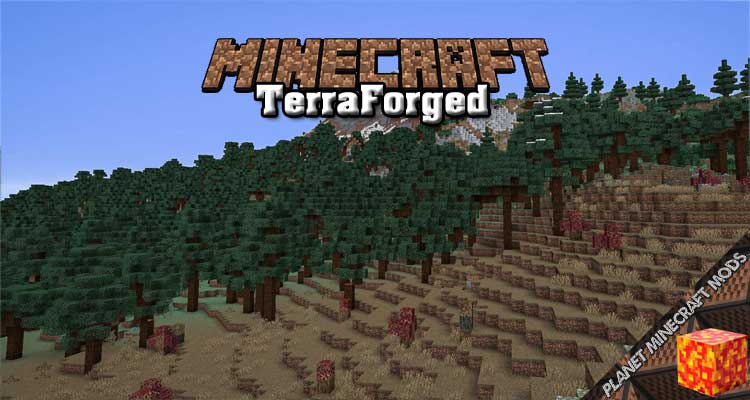 TerraForged Mod 1.16.5/1.15.2