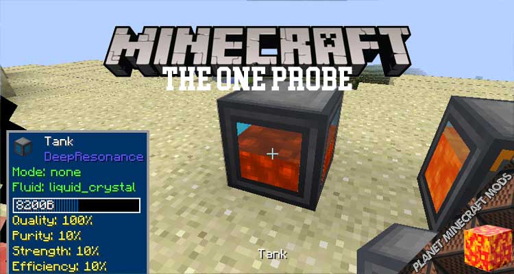 The One Probe Mod 1.16.5/1.12.2/1.10.2