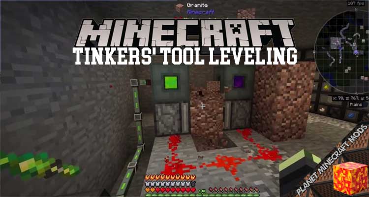 Tinkers' Tool Leveling Mod 1.12.2/1.11.2/1.10.2