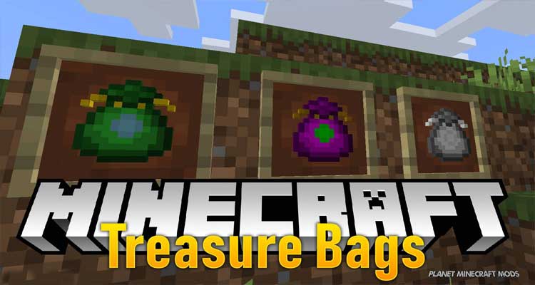 Treasure Bags Mod 1.14.4/1.13.2