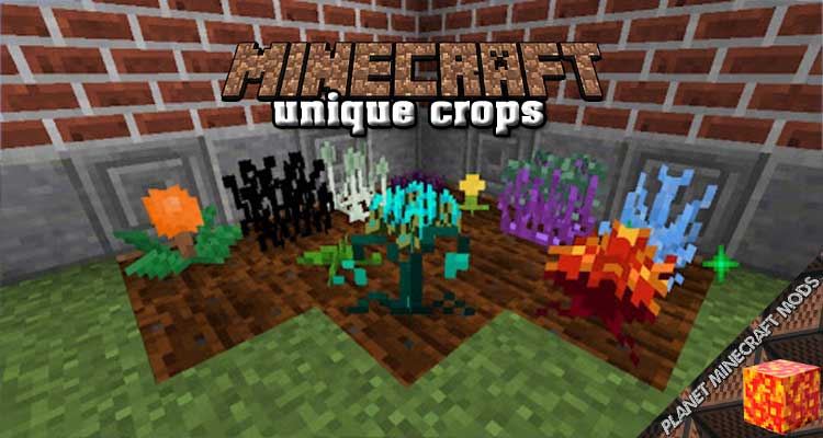 unique crops Mod 1.16.5/1.12.2/1.10.2