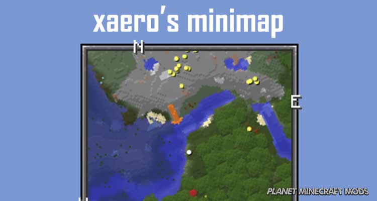 Xaero's Minimap Mod 1.14.4/1.12.2