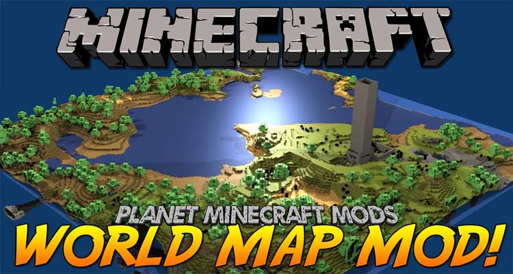 Xaero's World Map Mod 1.14.4/1.12.2