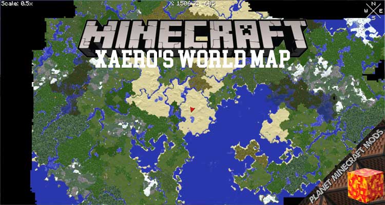 Xaero's World Map (1.20.2)