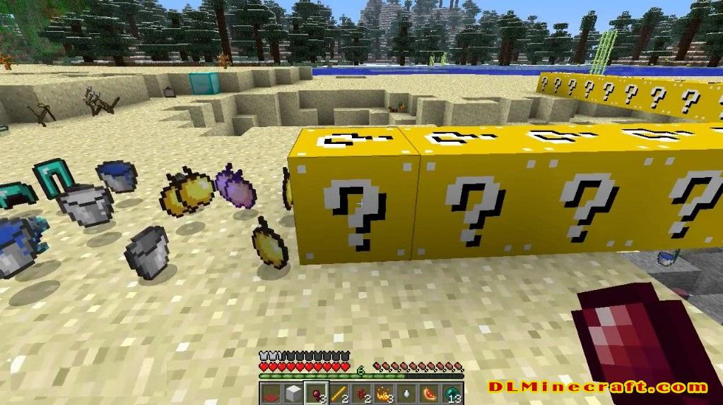 Lucky Block Mod Minecraft Version 1 7 10 1 8 9 1 9 4 1 10 2 1 11 2 Welcome Viet Nam Magma Hdi