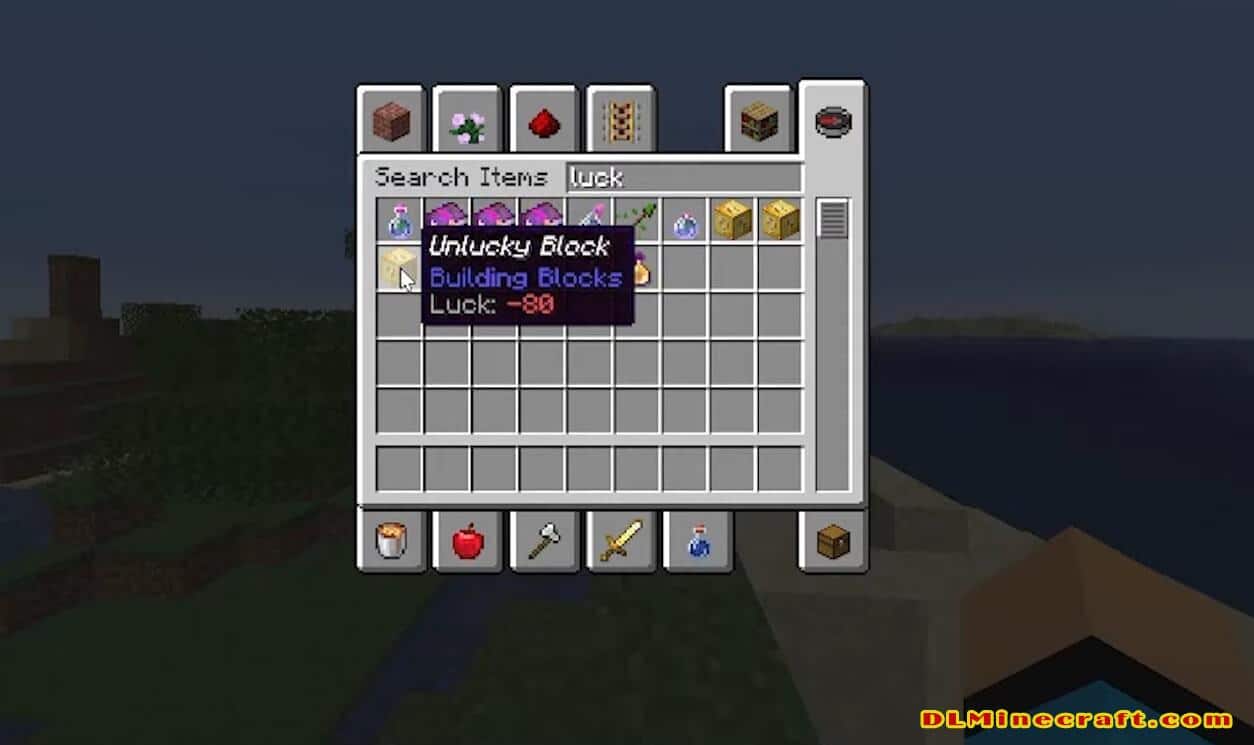 Lucky Block Mod for Minecraft 1.17.1/1.16.5/1.16.4/1.15.2/1.14.4