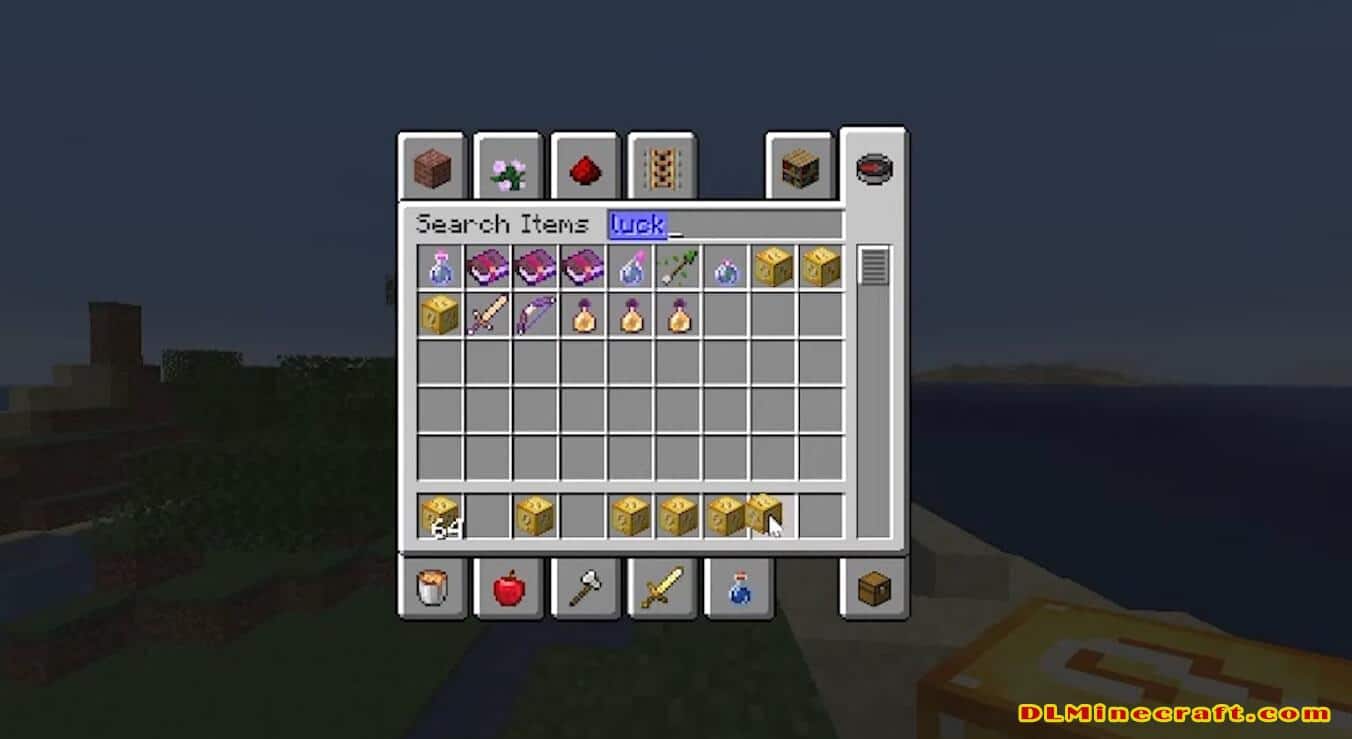 minecraft 1.9 luck