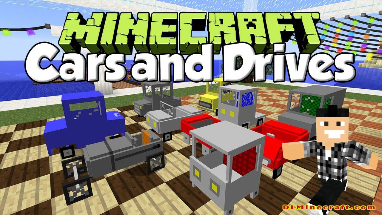 Download Cars And Drives Mod For Minecraft 1 8 1 7 10 And 1 7 2