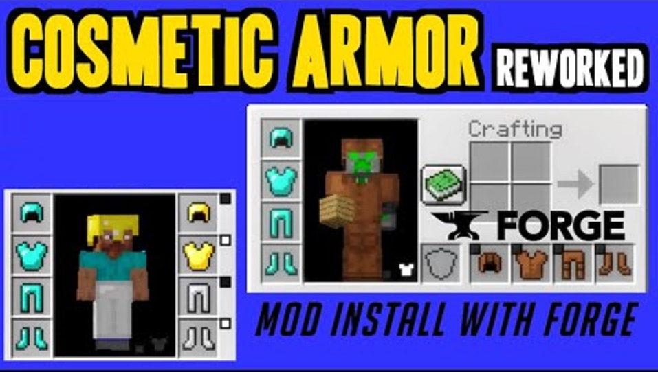 Мод cosmetic armor reworked