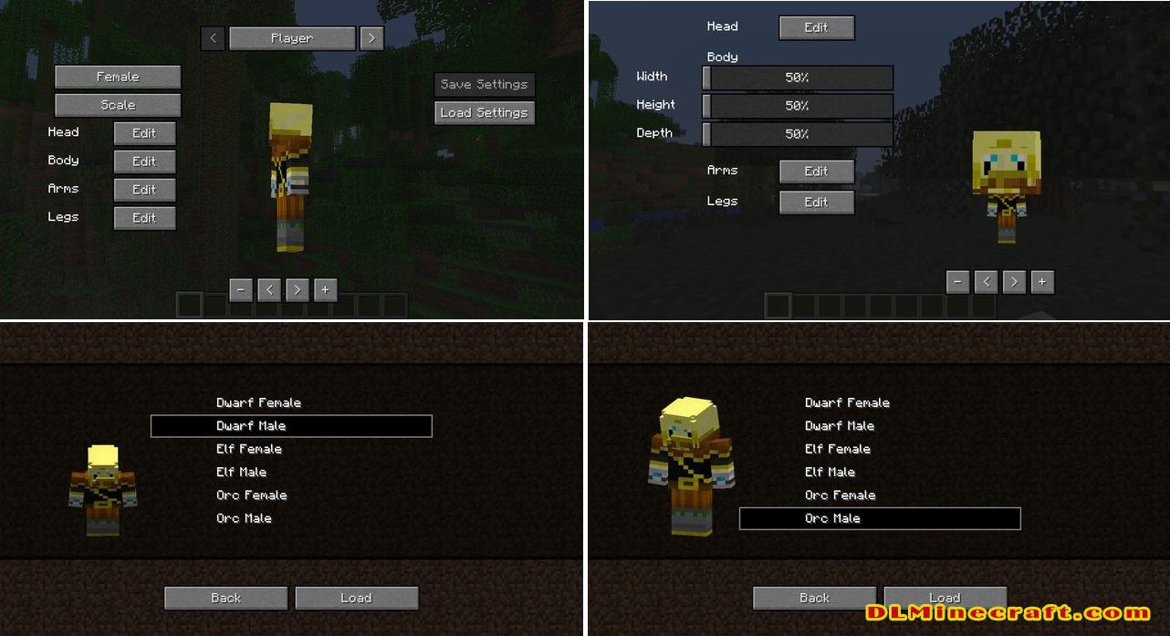 more player models 1.12 mod