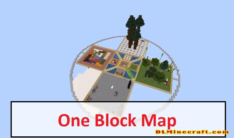 Download One Block Map For Minecraft 1 16 4 1 16 3 And 1 16 4   One Block Map 0 