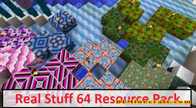 Real Stuff 64 Resource Pack