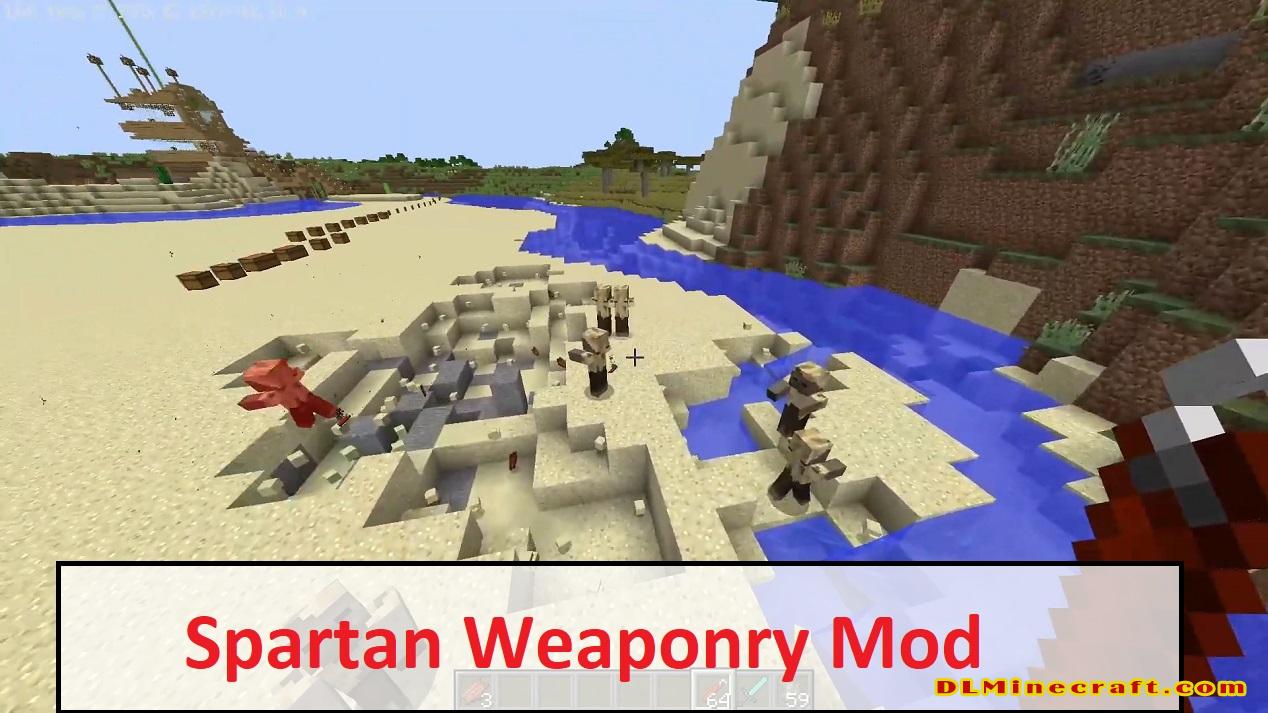 Spartan Weaponry - Mod Details & Crafting Recipes