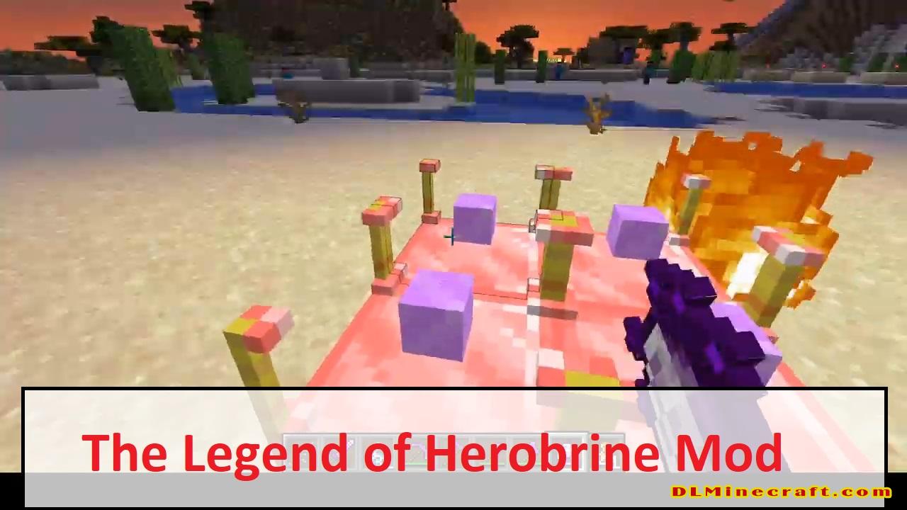 The Legend of Herobrine Mod 1.15.2/1.14.4 (Herobrine to Minecraft