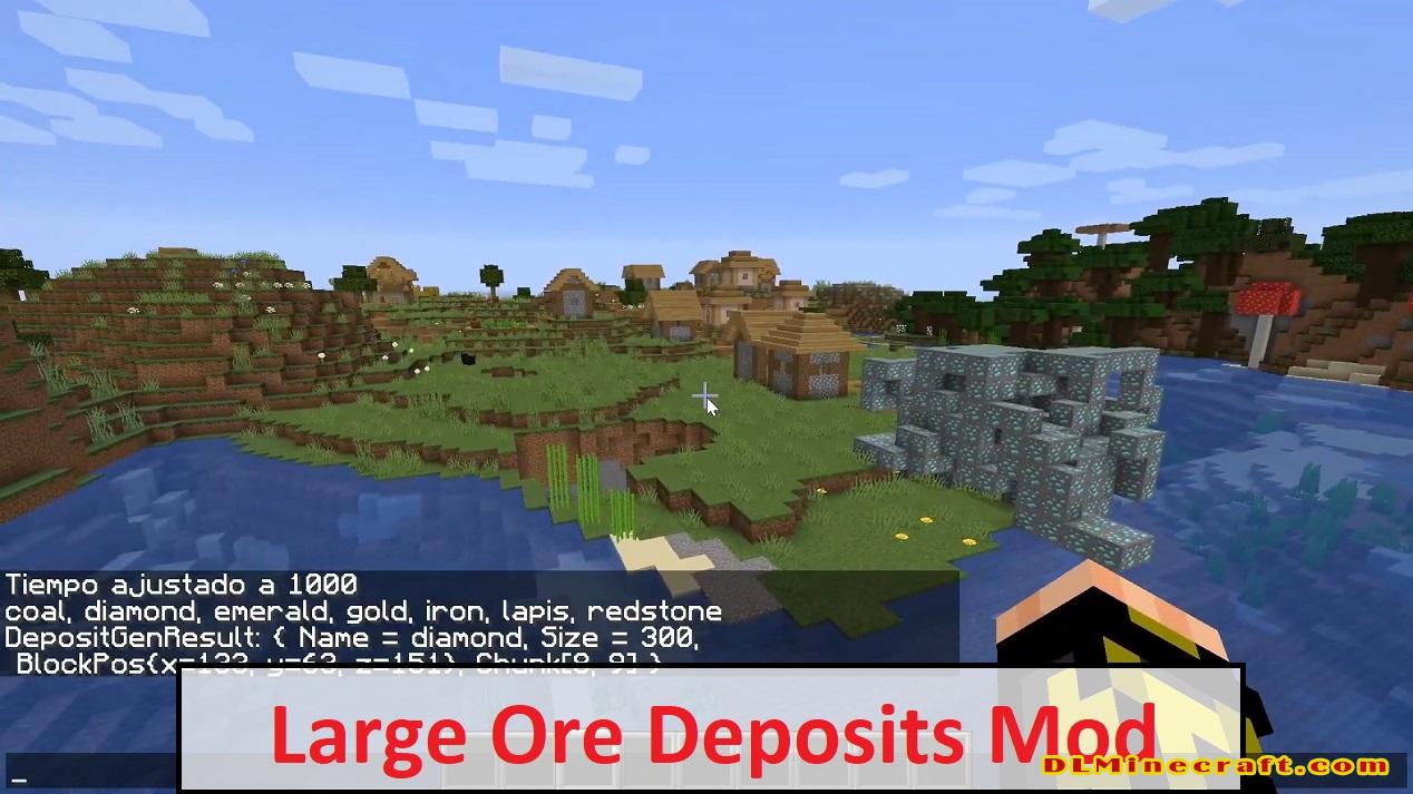 Large Ore Deposits Mod