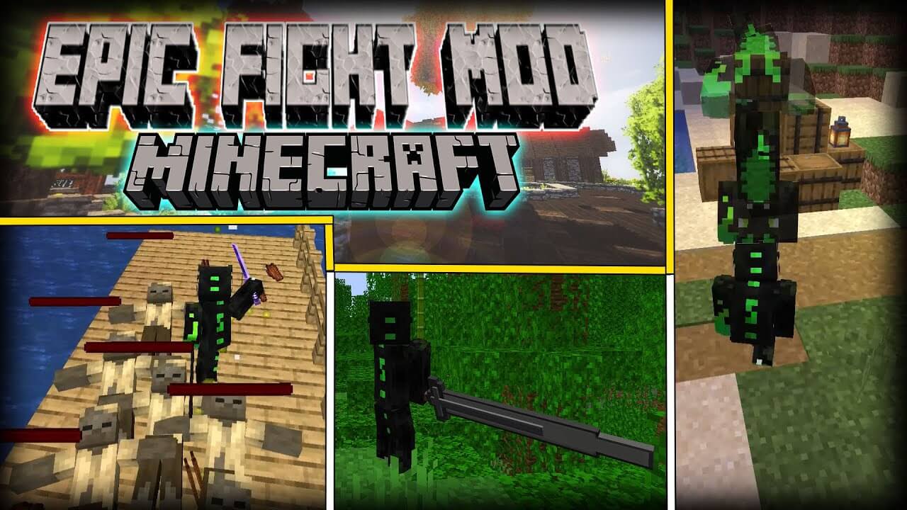 This Mod Makes Minecraft Combat AMAZING. (EPIC FIGHT MOD) 