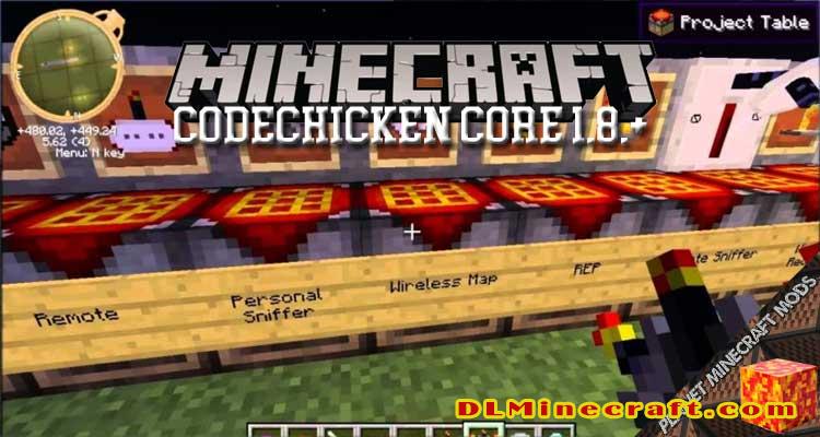 code chicken core 1.10.2 2.5.7