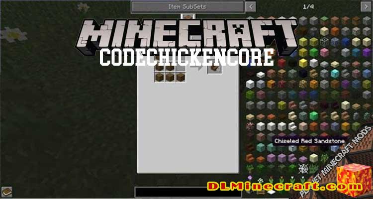 Codechickencore Mod 1 8 9 1 7 10 Dlminecraft Download And Guide Into Minecraft Mods