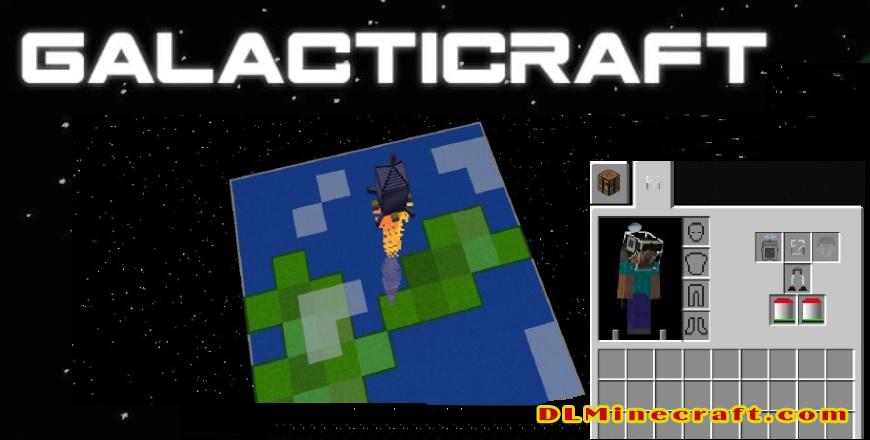 Galacticraft Mod (1.12.2, 1.11.2) - Moon, Spaceship, Space Stations 